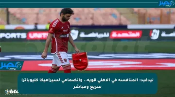 نيدفيد: المنافسة في الأهلي قوية.. وانضمامي لسيراميكا كليوباترا سريع ومباشر